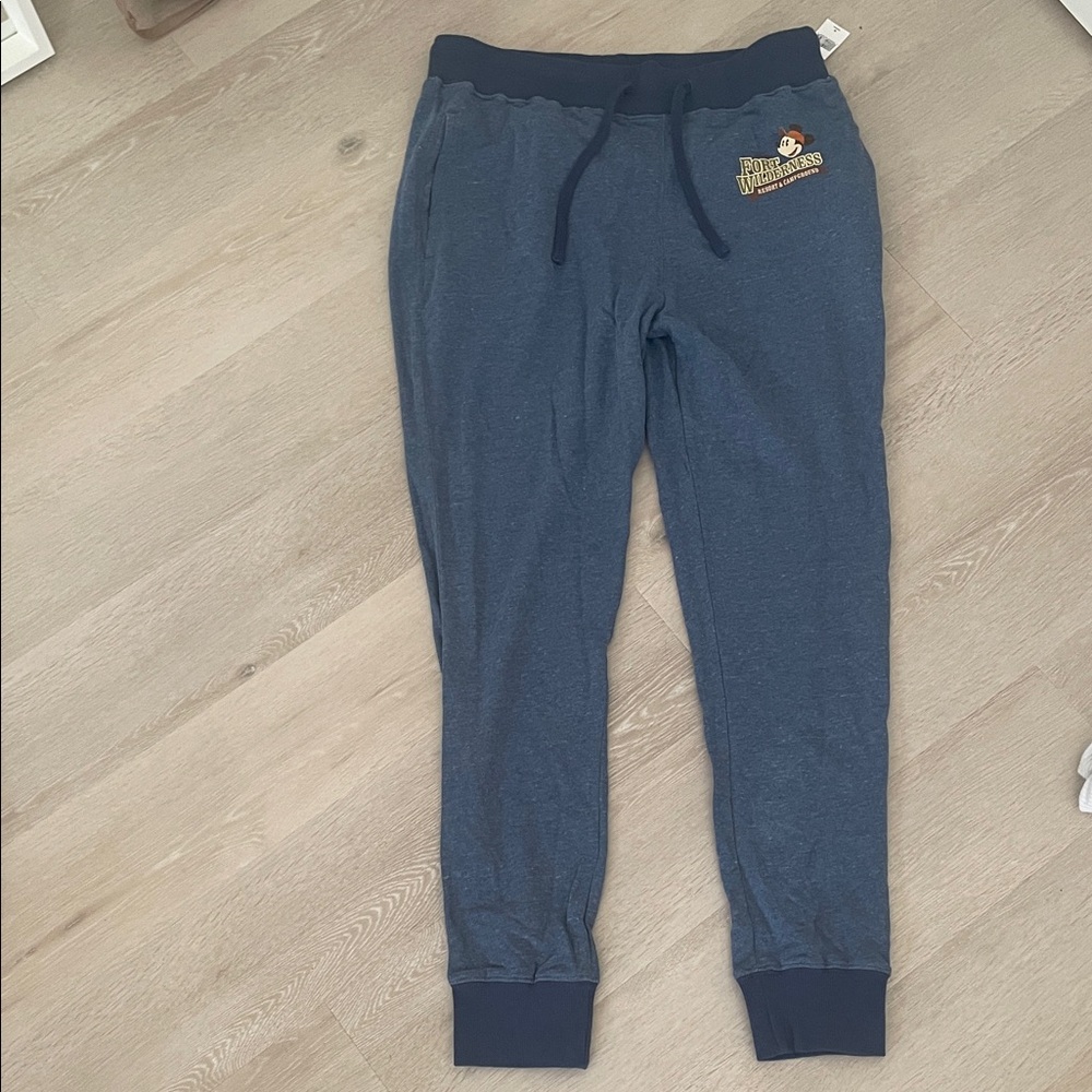 Disney fort wilderness jogging pants NWT